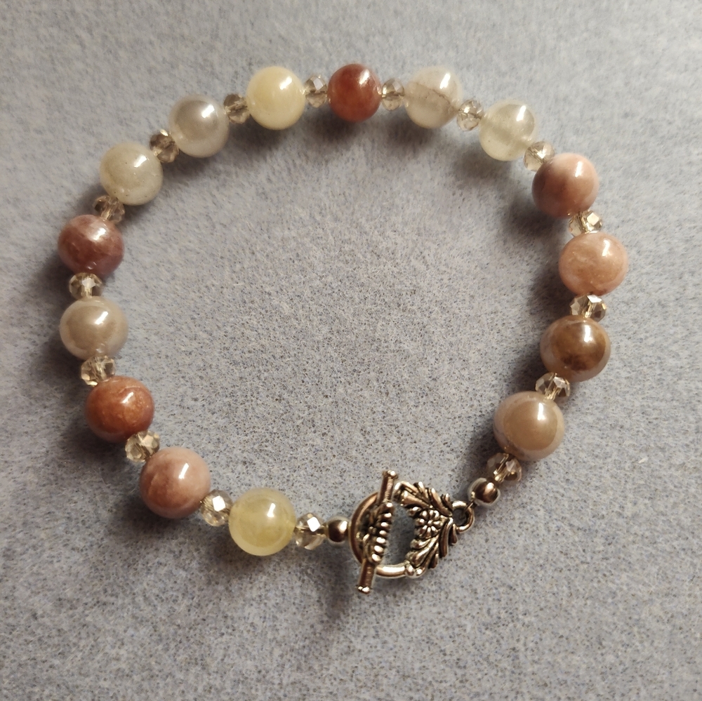 Sunstone bracelet